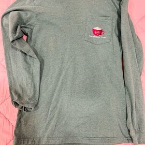 Southern Tide Green Crew Neck Tee